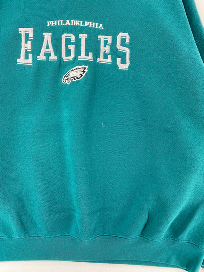 90's PHILADELPHIA EAGLES Made in USA Size XXL Vintage NFL Sweat-Shirt / E8823S