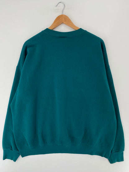 90's PHILADELPHIA EAGLES Made in USA Size XXL Vintage NFL Sweat-Shirt / E8823S