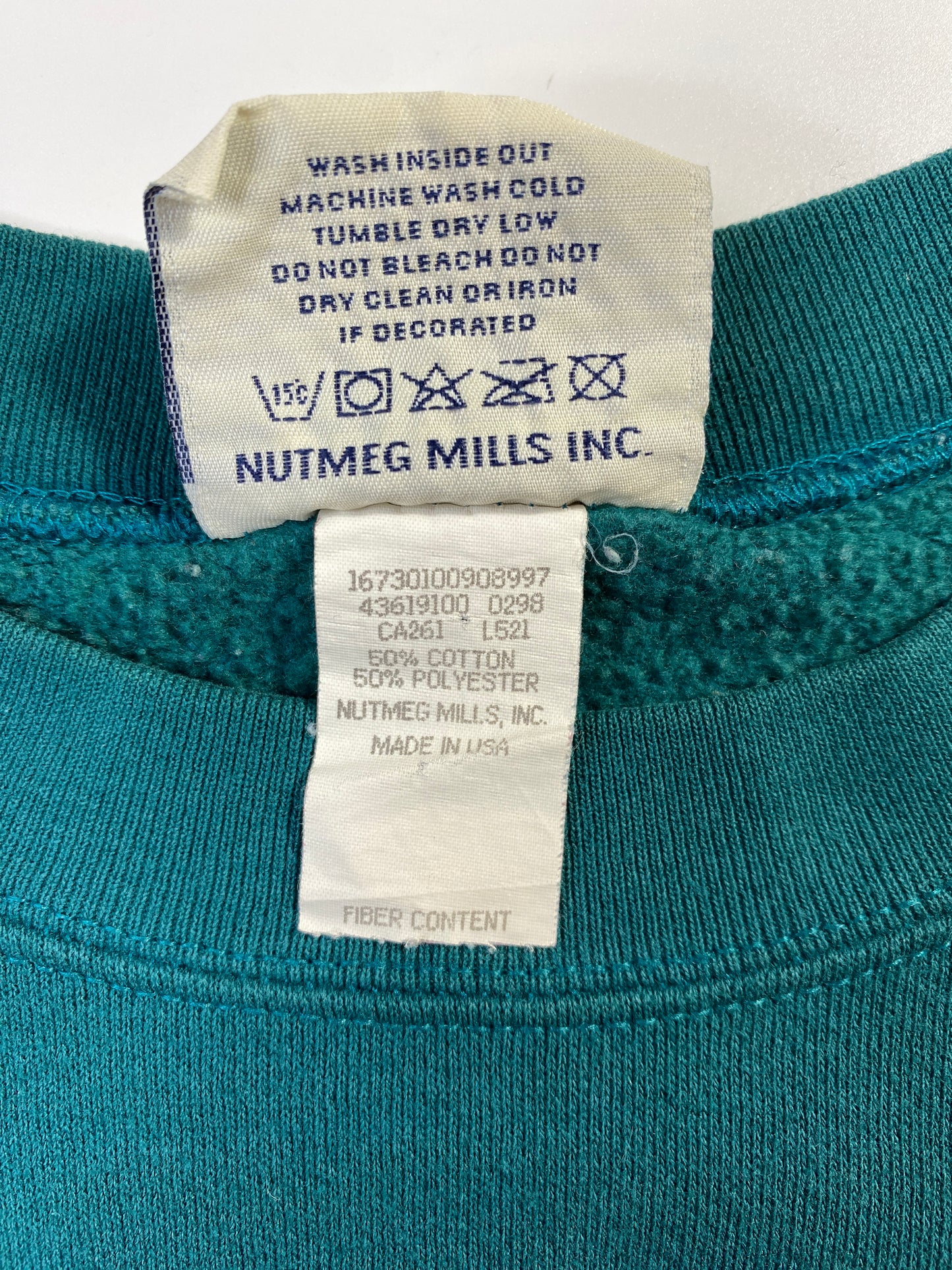 90's PHILADELPHIA EAGLES Made in USA Size XXL Vintage NFL Sweat-Shirt / E8823S