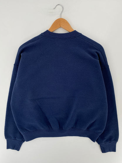 90's PENNSYLVANIA BUCK HUNTER WHITETAIL DEER Made in USA Size L Vintage Animal Sweat-shirt / E8829S