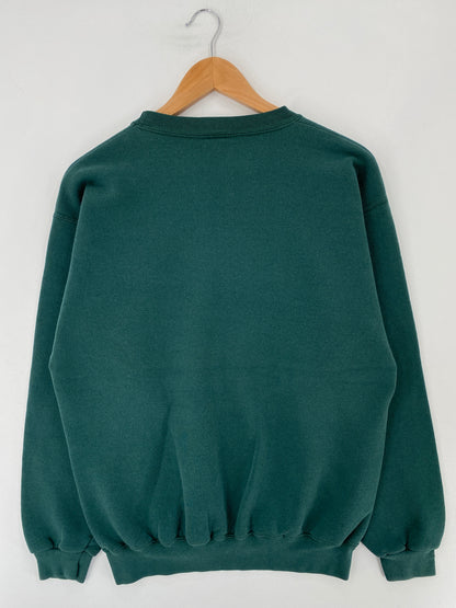 90's FIELD MASTER DEER Made in USA Size M Vintage Animal Sweat-shirt / E8830S