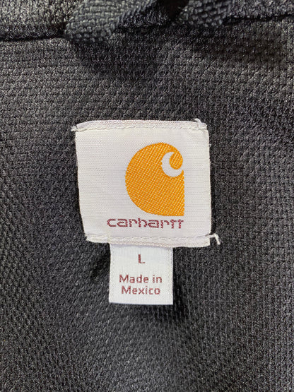 Vintage CARHARTT Size L Double faced Zip-up Hoodie Sweat-Shirt  / F8162S