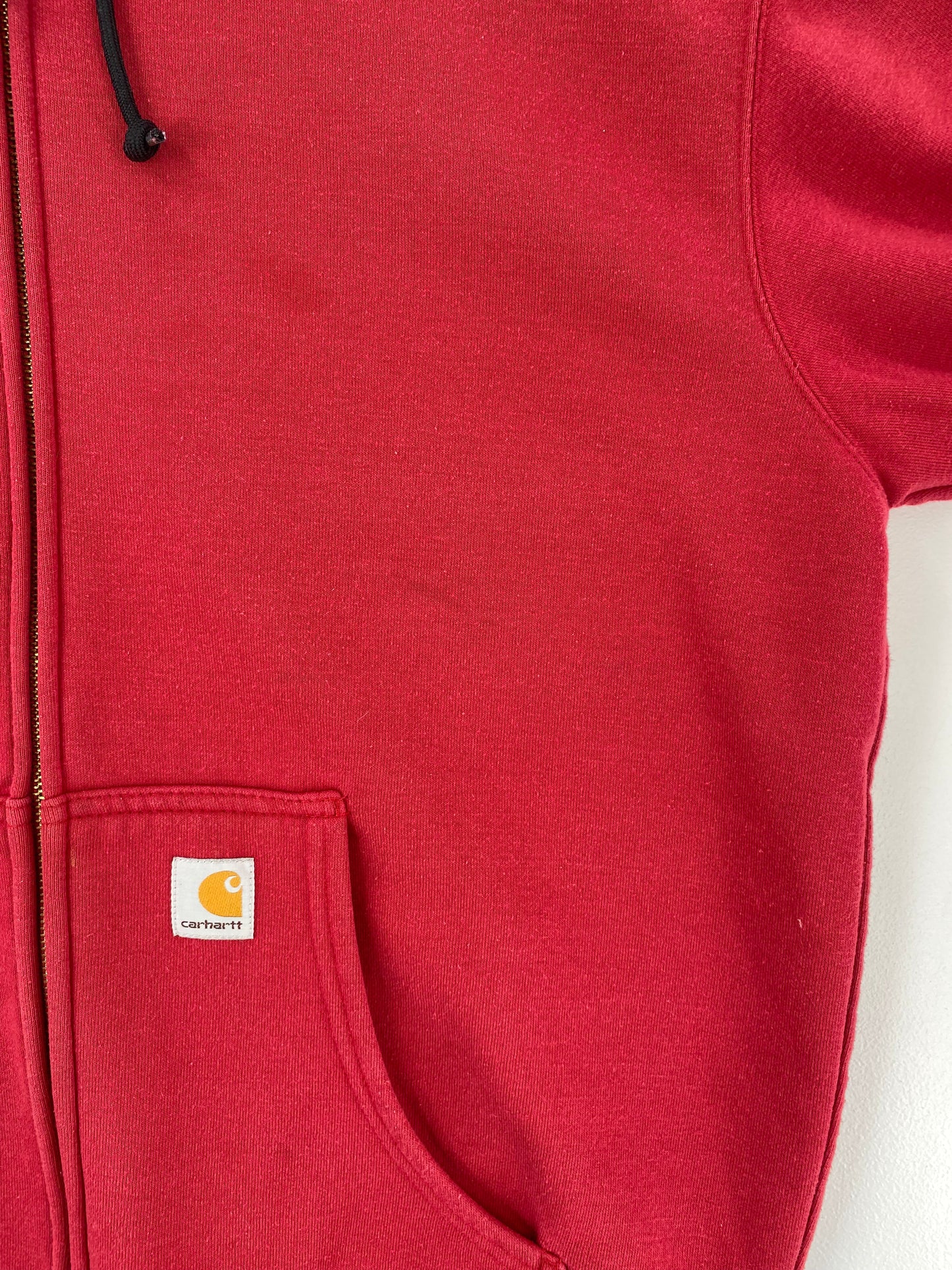 90's CARHARTT Size M Vintage Double faced Zip-up Hoodie Sweat-Shirt  / F2255S