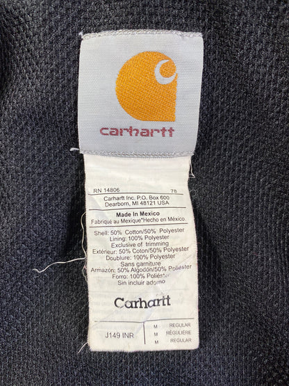 90's CARHARTT Size M Vintage Double faced Zip-up Hoodie Sweat-Shirt  / F2255S