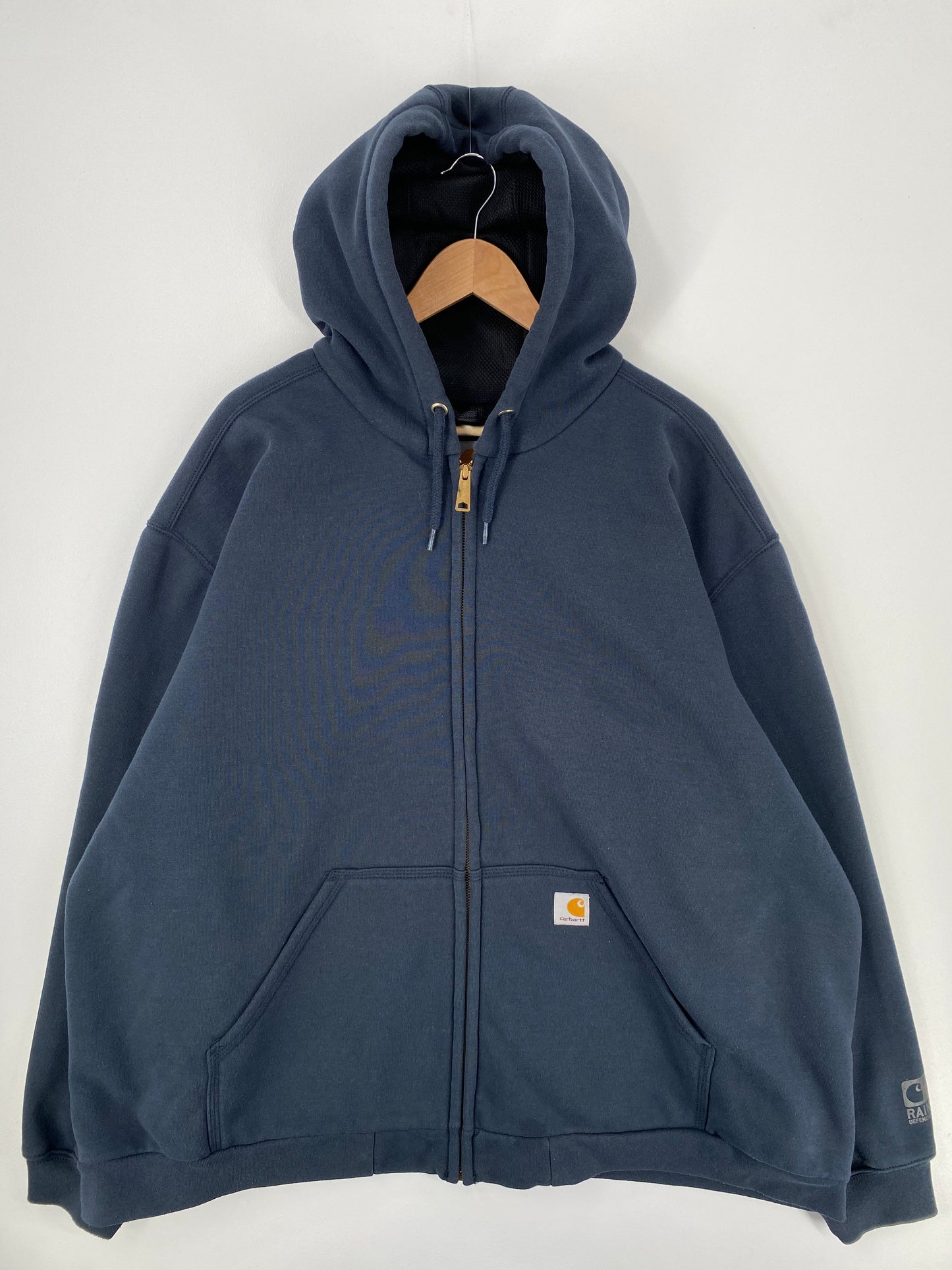Vintage CARHARTT Size XXXL Double faced Zip-up Hoodie Sweat-Shirt  / F5306S