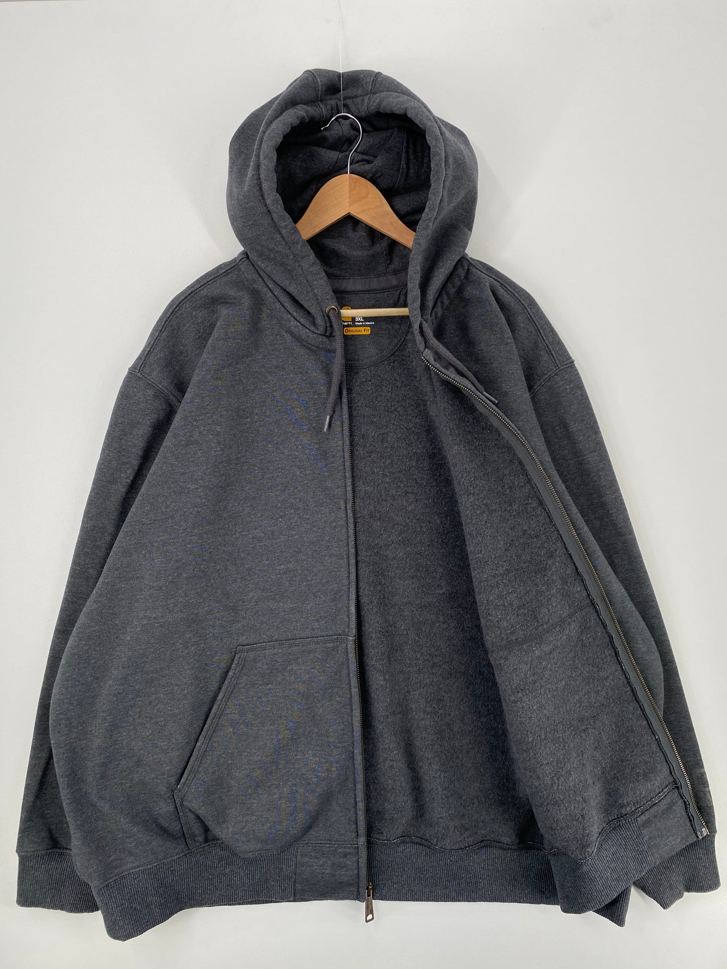 Vintage CARHARTT Size XXXL Zip-up Hoodie Sweat-Shirt  / F6145S