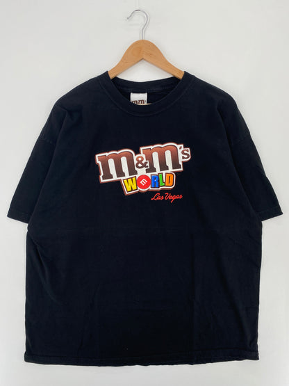 .Vintage M&M'S LAS VEGAS Size XXL T-shirt / F581T
