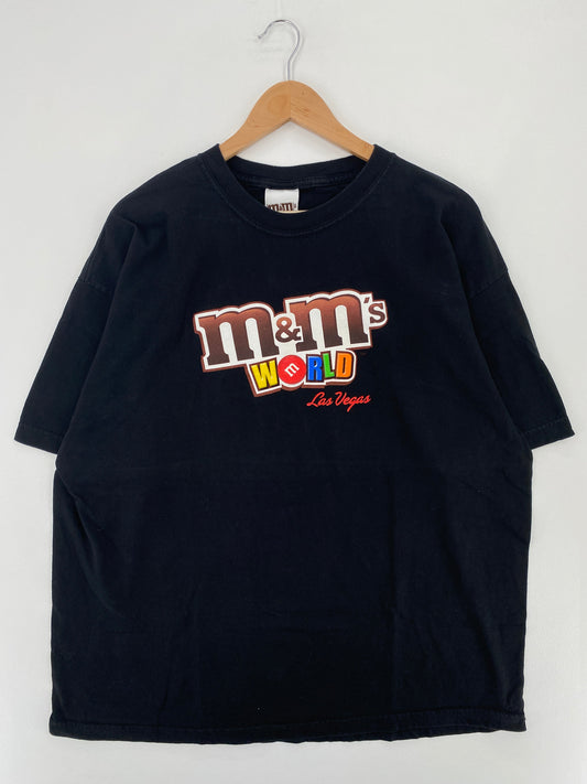 .Vintage M&M'S LAS VEGAS Size XXL T-shirt / F581T