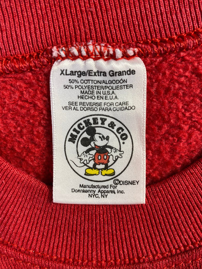 90's DISNEY GOOFY Made in USA Size XL Vintage Sweat-Shirt / G5392S