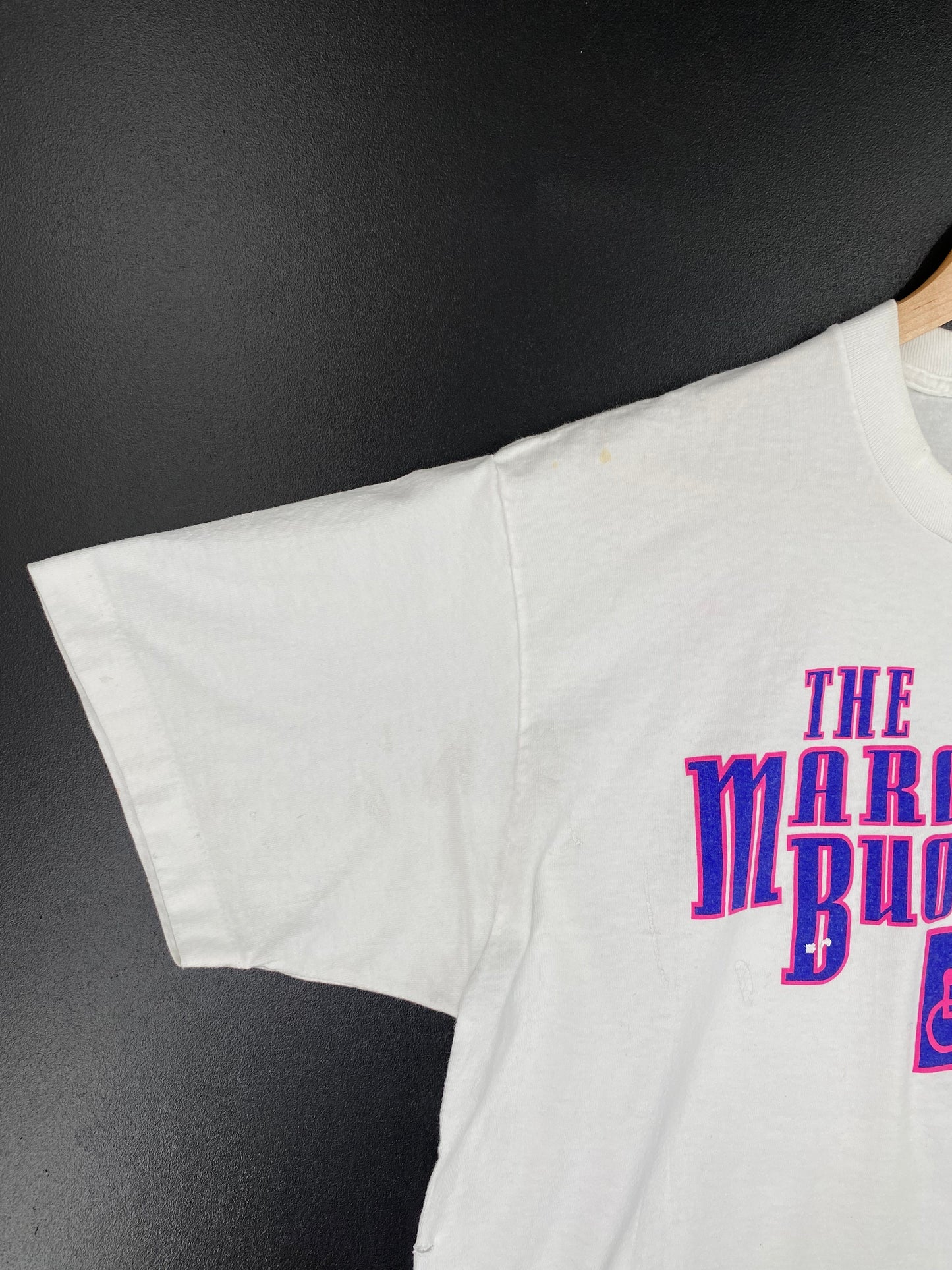 90's NIKE THE MARC BUONICONTI FUND Silver Tag Made in USA Size XL Vintage T-Shirt / G923T