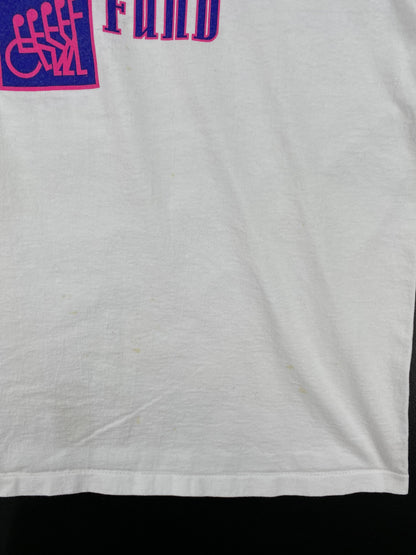 90's NIKE THE MARC BUONICONTI FUND Silver Tag Made in USA Size XL Vintage T-Shirt / G923T