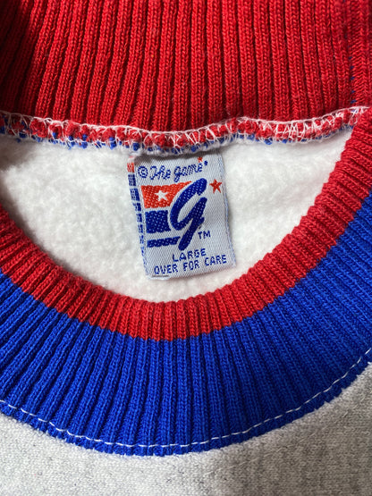 90's NEW YORK RANGERS Made in USA Size L Vintage NHL Sweat-shirt / E9333S