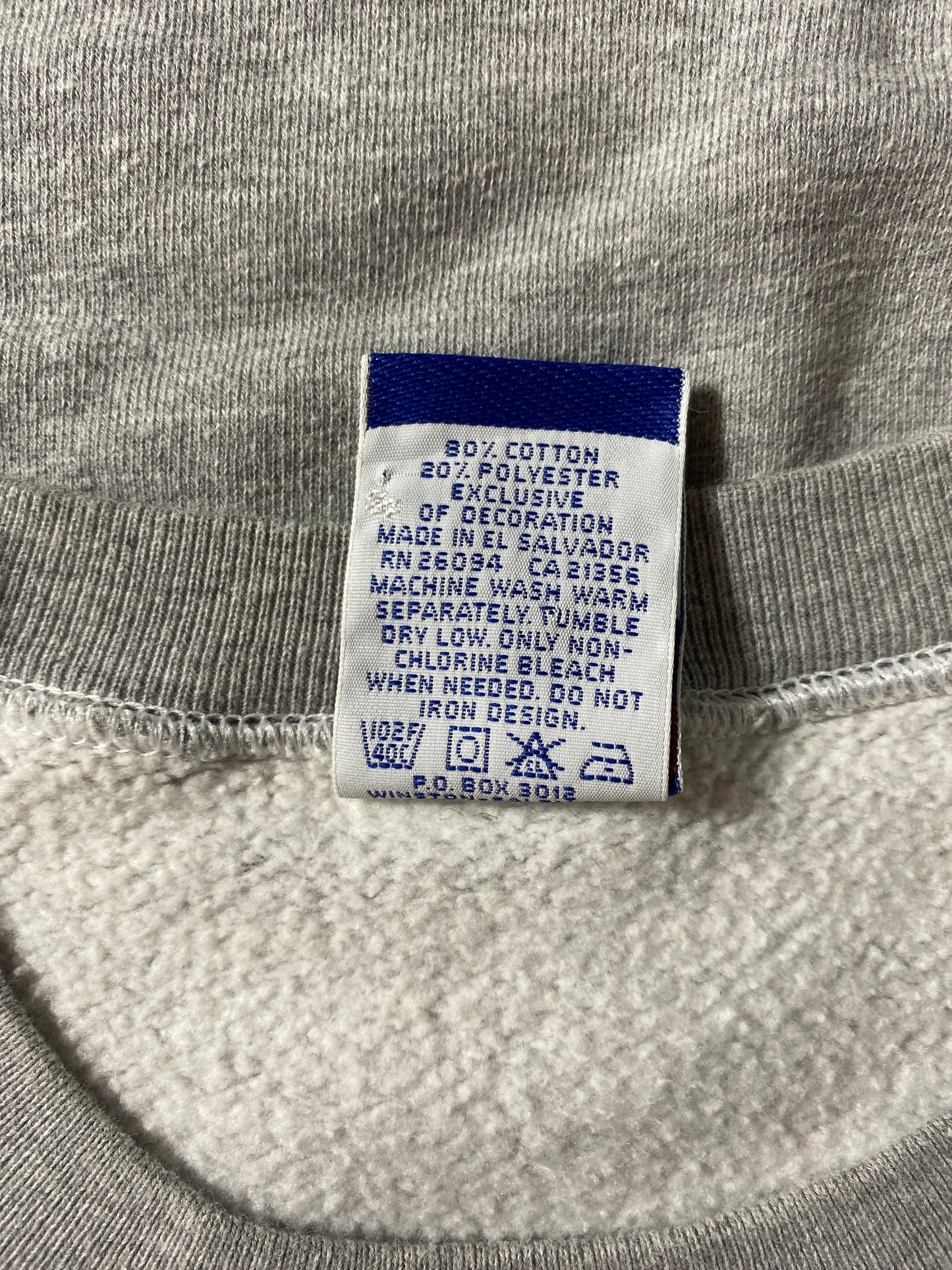 90's CHAMPION WIZARD Size XL Vintage NBA Sweat-shirt / E9334S