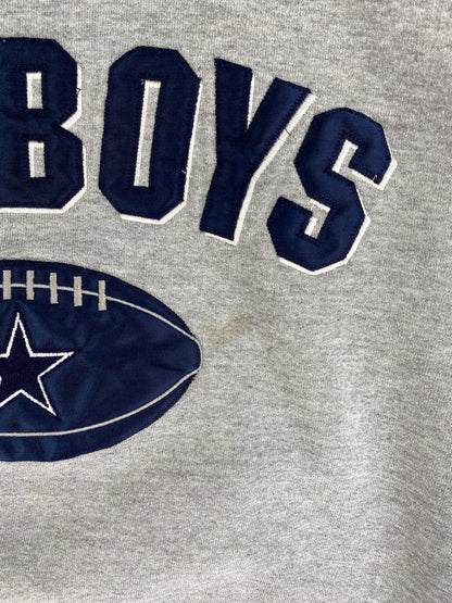 90's RUSSELL x COWBOYS Made in USA Size L Vintage NFL Sweat-shirt / F5542S