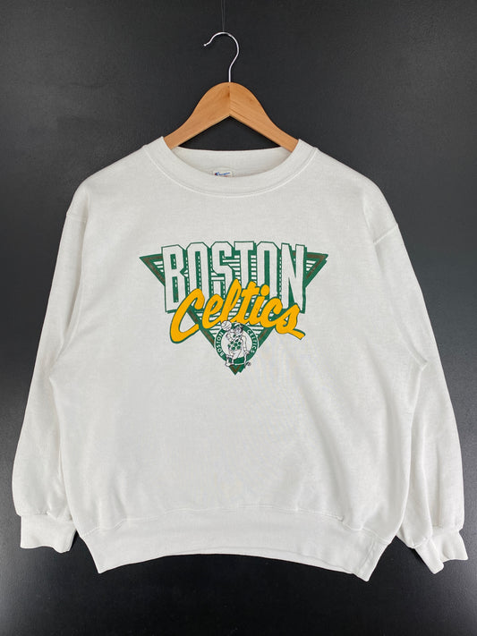 80's CHAMPION x CELTICS Made in USA Size L Vintage NBA Sweat-shirt / E9338S