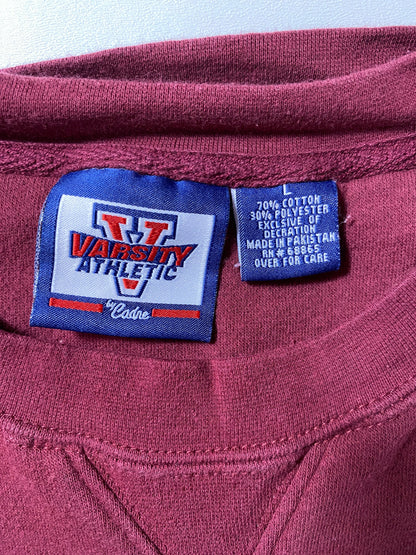 Vintage VIRGINIA TECH Size L College Sweat shirt / F5455S