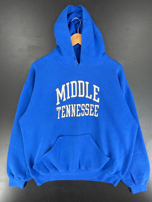 Vintage MIDDLE TENNESSEE Size L Hoodie College Sweat shirt / E9347S