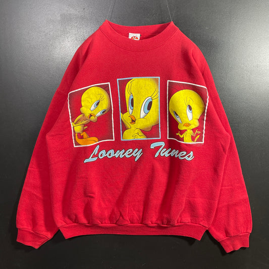 (XL) 1997 LOONEY TUNES TWEETY Sweat-shirt / A0462S