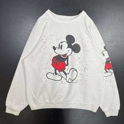 (L) 90's DISNEY MICKEY Sweat-Shirt / A0495S