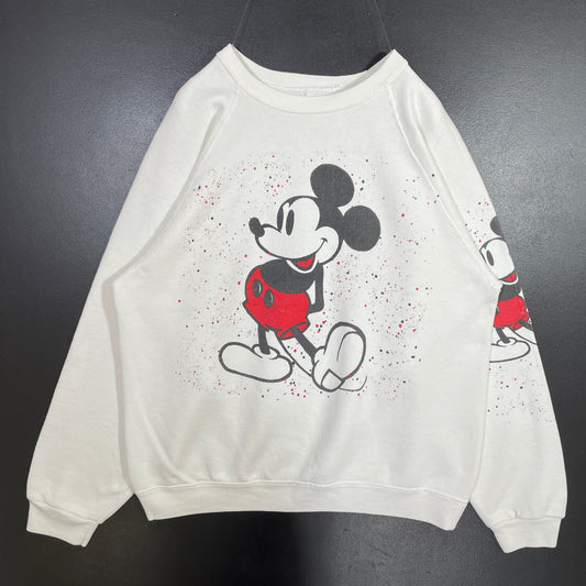 (L) 90's DISNEY MICKEY Sweat-Shirt / A0495S
