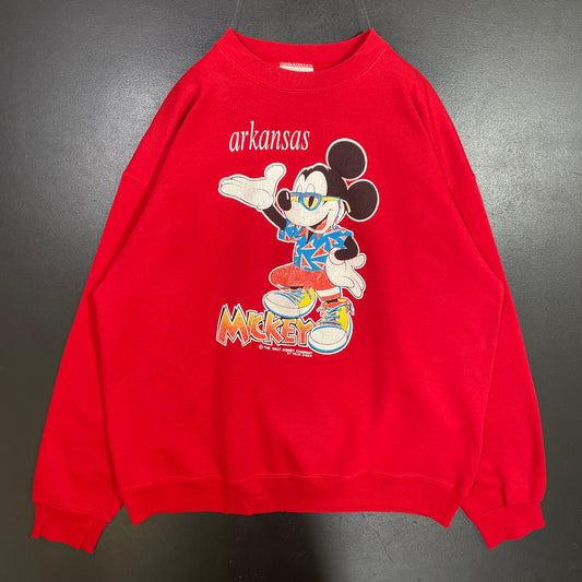 (XL) 90's DISNEY MICKEY Sweat-Shirt / A0493S