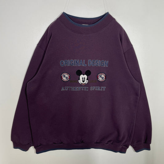 (L) 90's DISNEY MICKEY Sweat-Shirt / A0498S