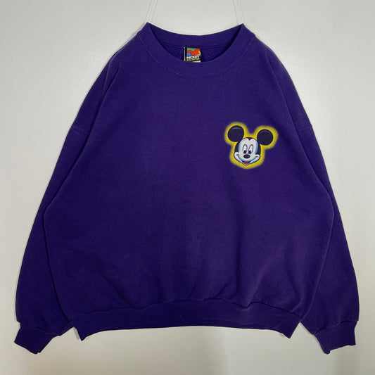 (L) 90’s DISNEY MICKEY Sweat-shirt / A0491S