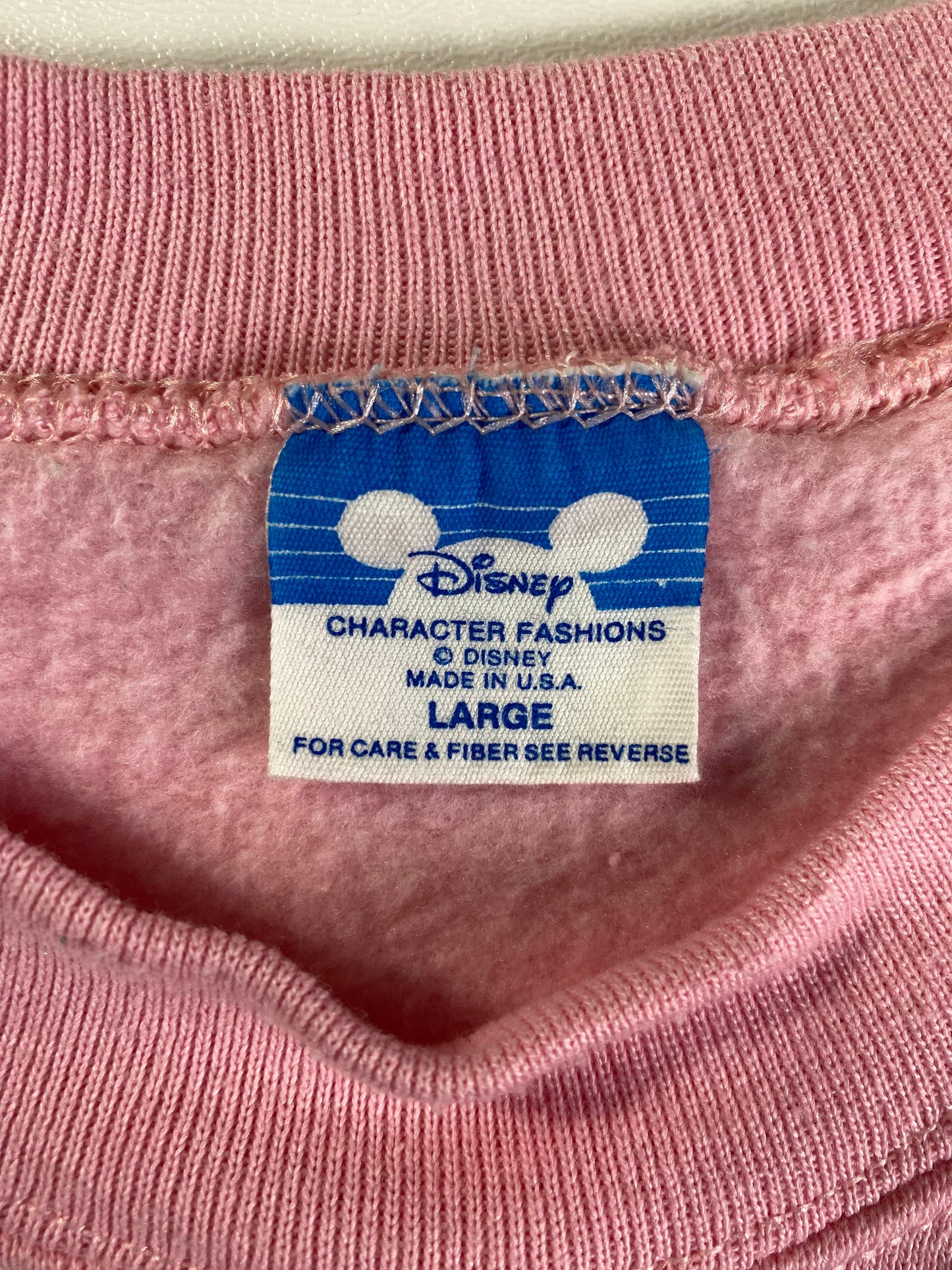 80’s DISNEY MINNIE MOUSE Made in USA Size L Vintage Sweat-Shirt / F2705S