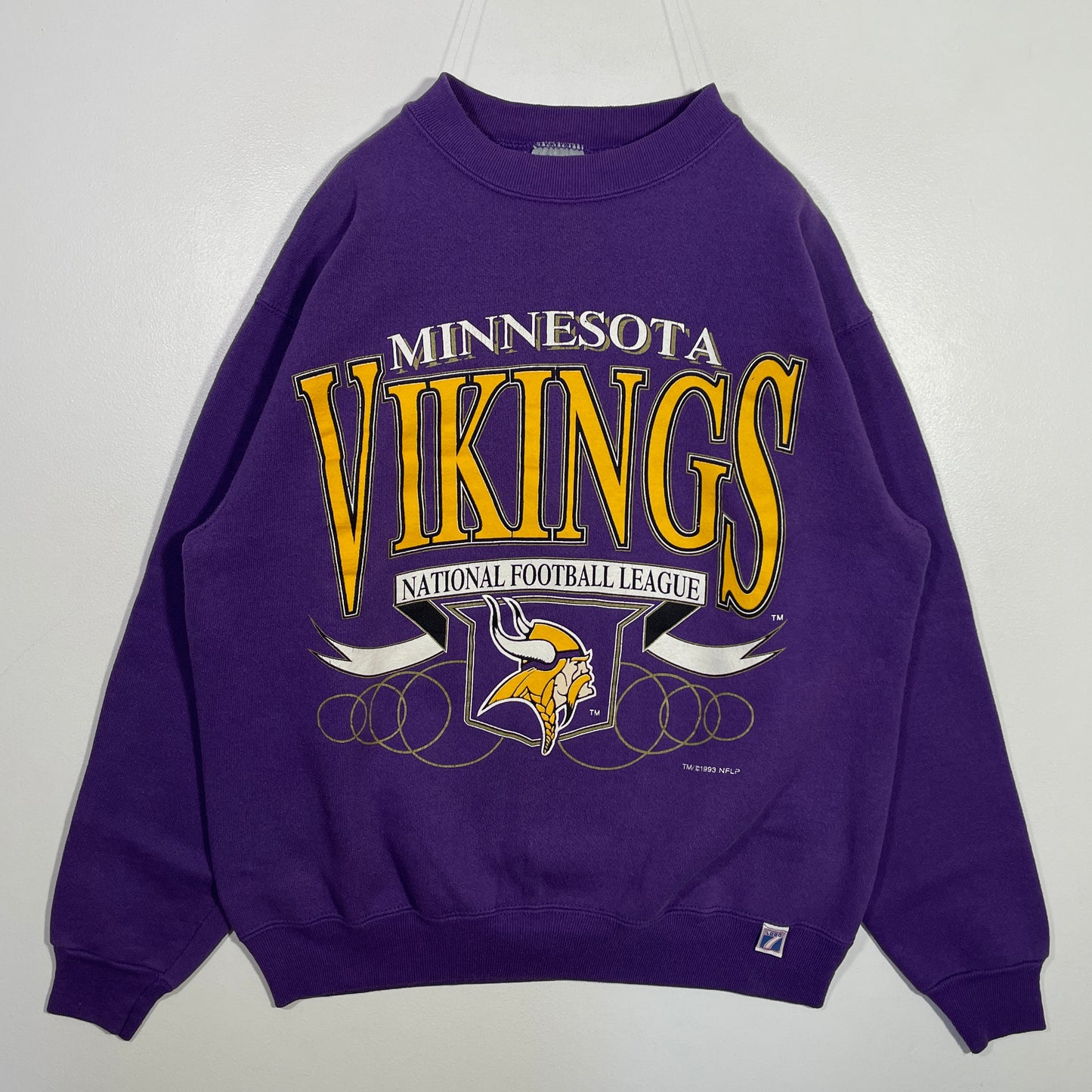 (M) 1993 MINNESOTA VIKINGS Vintage NFL Sweatshirt / A0577S
