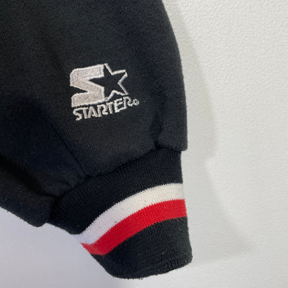 (XL) 90’s STARTER x CHICAGO BLACKHAWKS Vintage NHL Double Hoodie Sweatshirt / A0579S