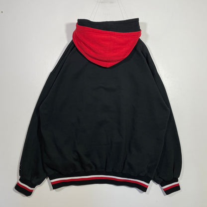 (XL) 90’s STARTER x CHICAGO BLACKHAWKS Vintage NHL Double Hoodie Sweatshirt / A0579S