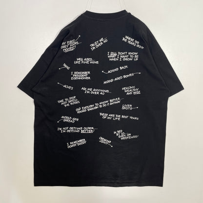 (XL) 1991 POSITIVE OVER 40 T-shirt / A0582T