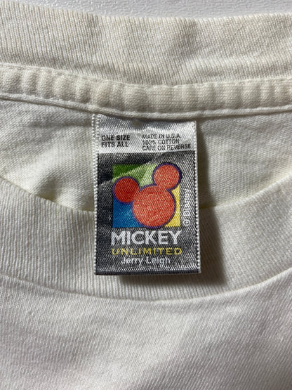 90's DISNEY MICKEY Made in USA Size XL Vintage T-Shirt / F370T