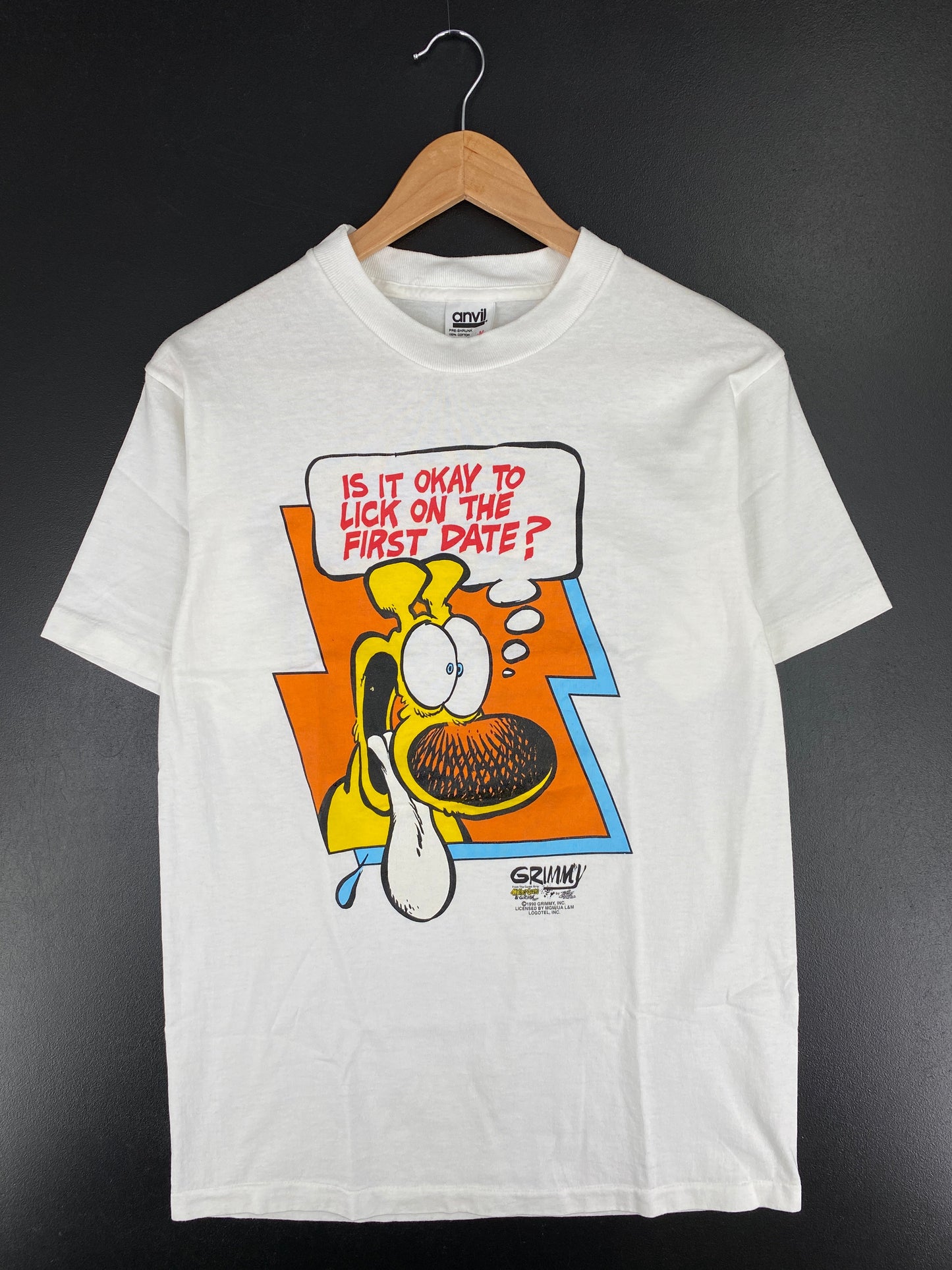 1990 GRIMMY Made in USA Size M Vintage T-Shirt / G6981T