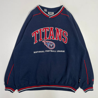 (XL) 90’s TENNESSEE TITANS Vintage NFL SweatShirt / A0664S
