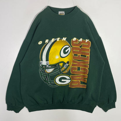 (XL) 90's GREEN BAY PACKERS Vintage NFL Sweatshirt / A0662S