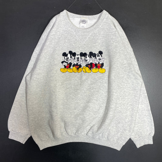 (L) 90's DISNEY MICKEY Sweat-Shirt / A0754S