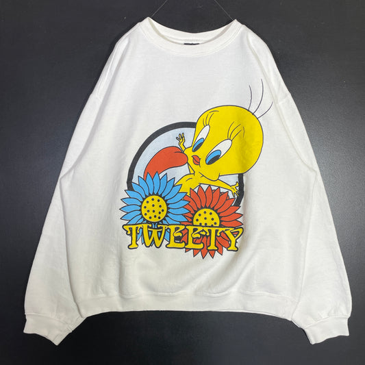 (XL) 90’s LOONEY TUNES TWEETY Sweat-shirt / A0753S
