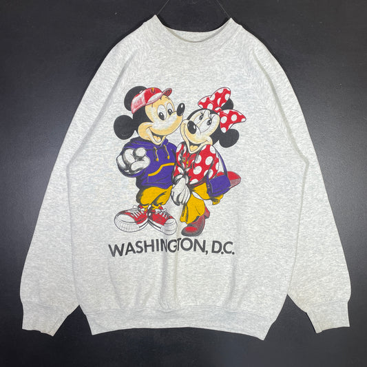 (XL) 90’s DISNEY MICKEY and MINNIE Sweat-shirt / A0751S