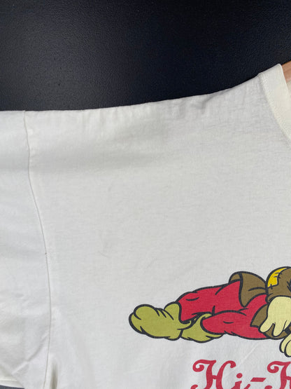 90's DISNEY SNOW WHITE SEVEN DWARFS Size No Tag (Approx.XXXXL) Vintage T- Shirt / F2154T