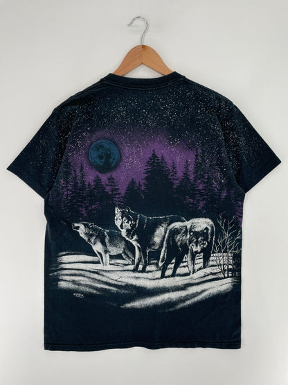 90's COLORADO WOLVES Size L Vintage T-Shirt / E7278T