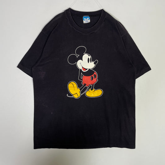 (XL) 80's DISNEY MICKEY T-Shirt / A0748T