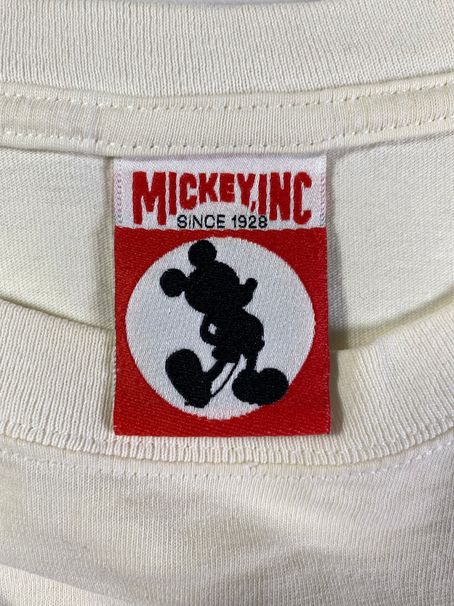 90's DISNEY SNOW WHITE SEVEN DWARFS Size No Tag (Approx.XXXXL) Vintage T- Shirt / F2154T