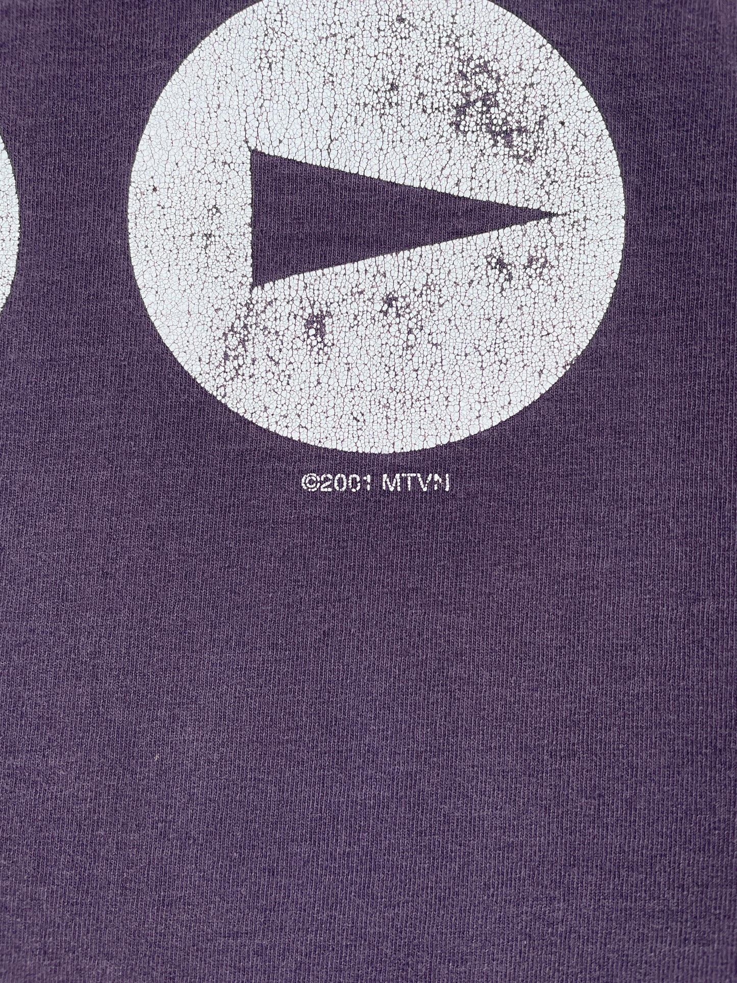 2001 M TV Size L Vintage T-Shirt / E7279T