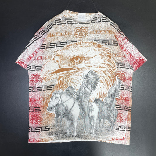 (XL) 90's NATIVE AMERICAN T-Shirt / A0767T