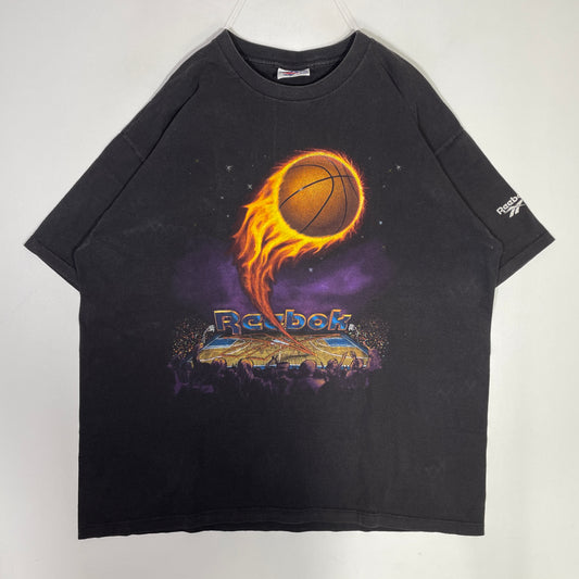 (XXL) 90's REEBOK BASKETBALL T- Shirt / A0769T