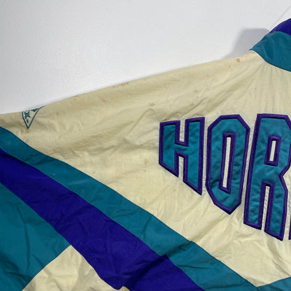 (XL) CHARLOTTE HORNETS Vintage NBA Nylon Jacket / A0832N