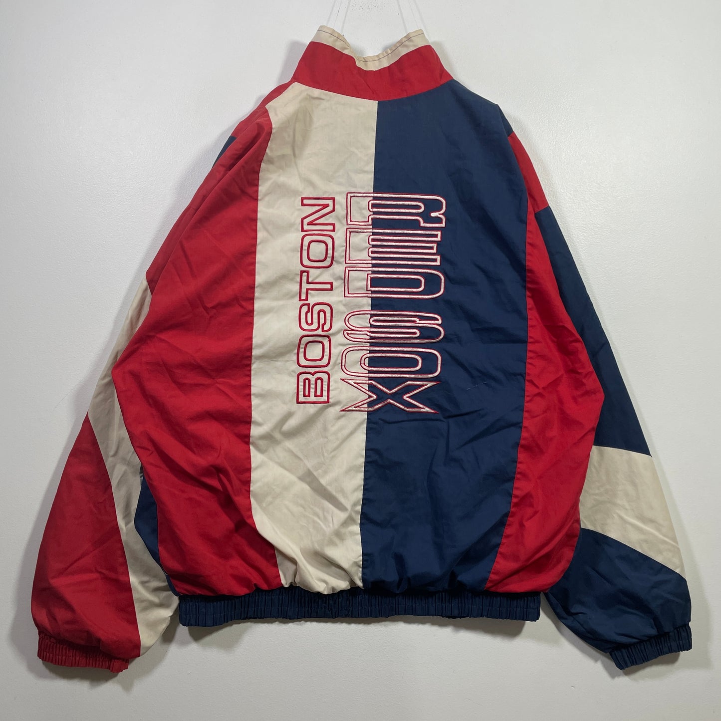 (L) STARTER x BOSTON RED SOX Vintage MLB Nylon Jacket / A0837N