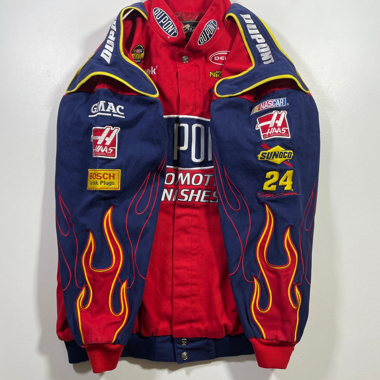 (XXL) DU POINT Vintage Racing Jacket / A0840J