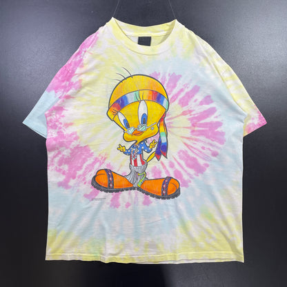 (XL) 1997 LOONEY TUNES TWEETY Vintage T-Shirt / A0845T